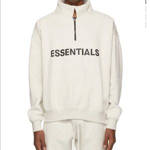 Essentials Mock Neck Half-Zip